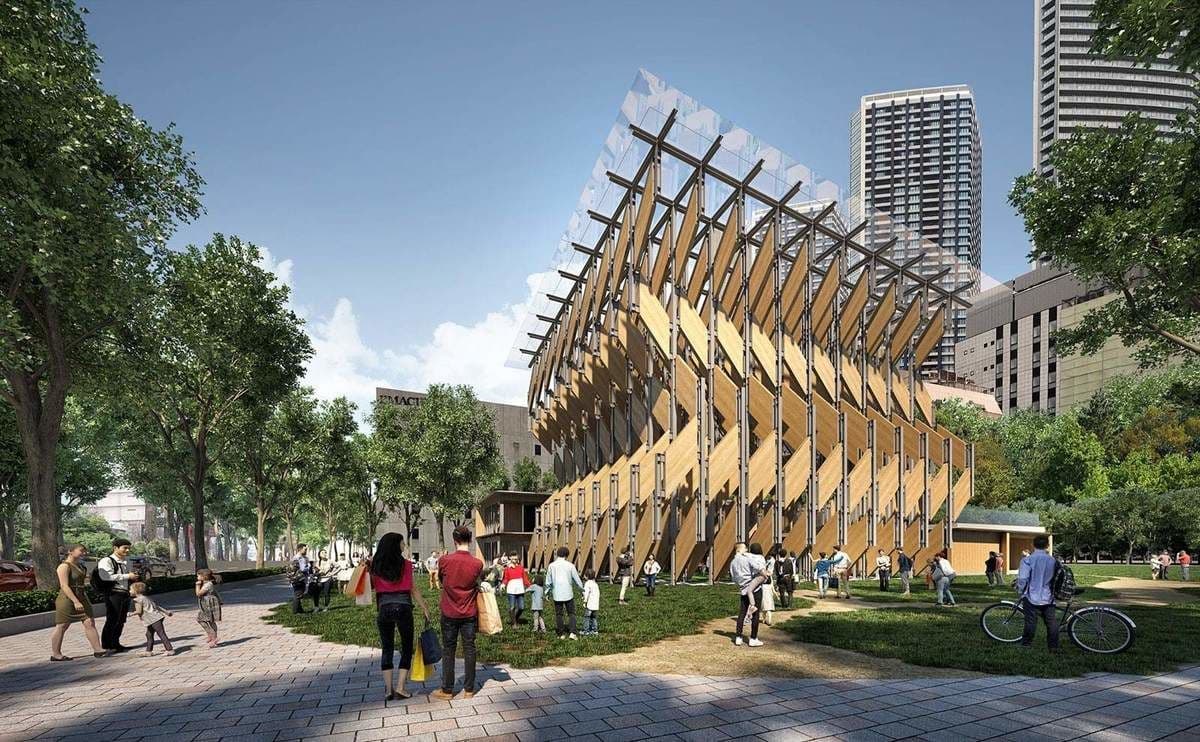 New Facility by Kengo Kuma to Test Feasibility of CLT Structures